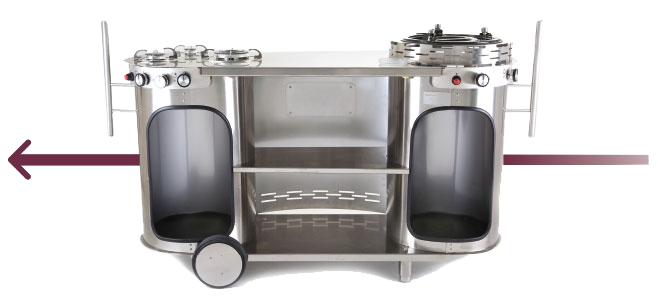 Bongos portable kitchen from Emme Group - a professional mobile
