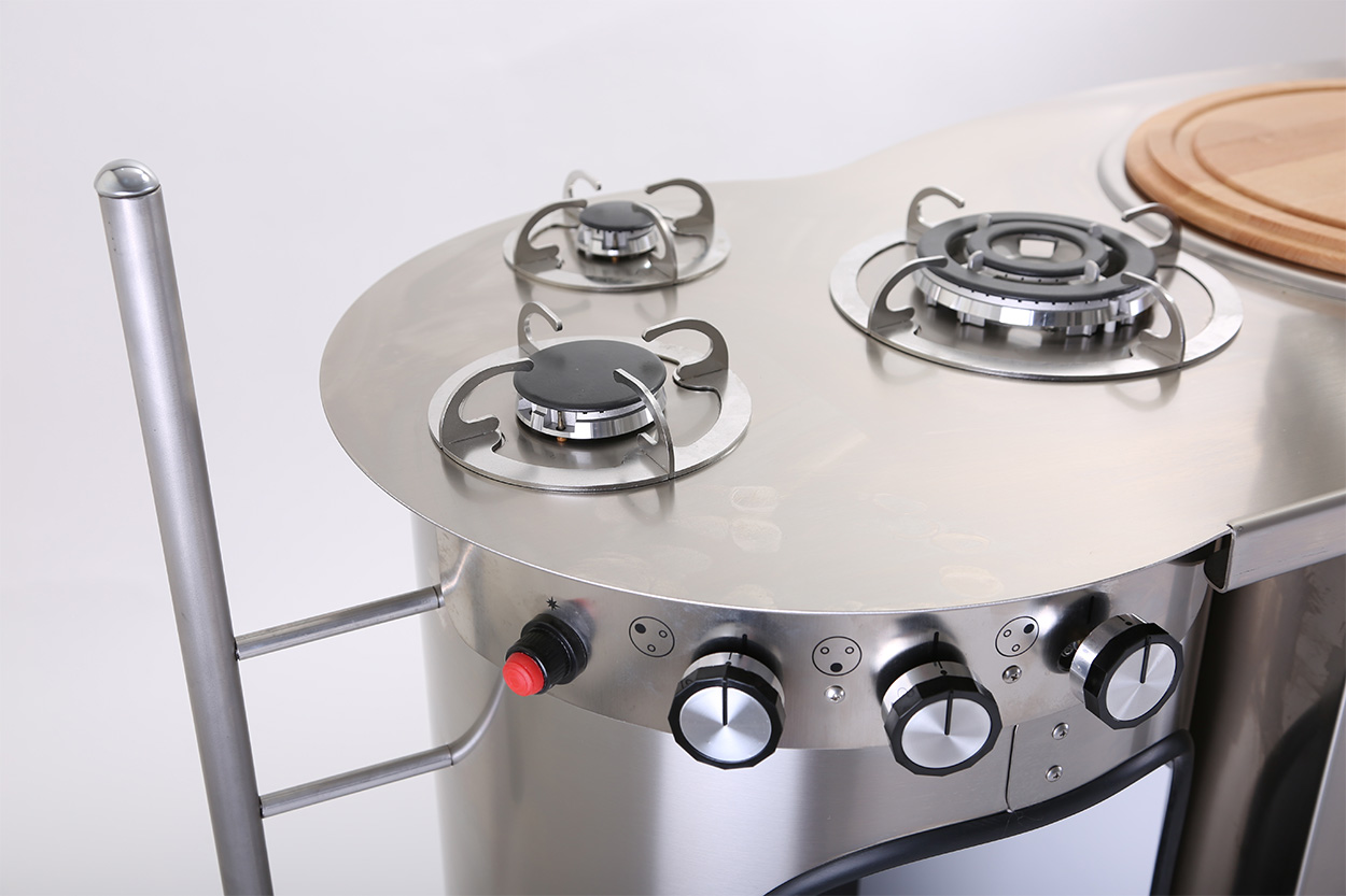 Bongos portable kitchen from Emme Group - a professional mobile